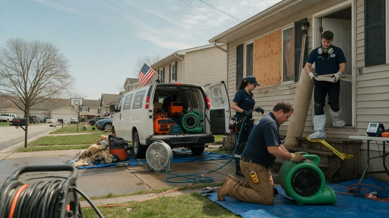 Water Damage Restoration in Hanna, WY near me